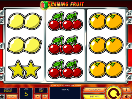 Игровой автомат Flaming Fruit Deluxe